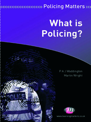 cover image of What is Policing?